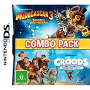 Madagascar 3 The Video Game and The Croods Prehistoric Party Pack Combo (DS) [Pre-Owned]