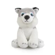 Lil Friends 15cm Husky Dog Kids/Toddler Soft Animal Plush Stuffed Toy 3y+ Grey