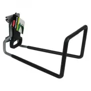 Rubbermaid FastTrack All in 1 Rail Garage Storage System Water Hose Hook, Black