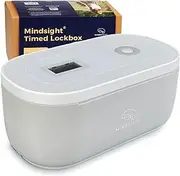 Mindsight Timed Lock Box to Help Detach from Phone, Video Games, Snacks & Cravings | Out of Sight Out of Mind | Simple Mindfulness Tool to Live in the Moment | Stress & Anxiety Relief | Teens/Adults