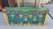 NECA TMNT 4 PACK CAM CLARKE GORDON TOWNSEND PAULSEN SIGNED LEO DON MIKEY RAPH