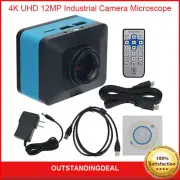 4K UHD 12MP Industrial Camera Microscope Video Camera C Mount 3840x2160 60FPS -