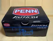 New Penn Fathom II 15 FTH15LD2 2 Speed Fishing Reel Factory Sealed OOP Very Nice