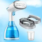[NBE] Garment Steamer Handheld | 280ml Large Detachable Water Tank | 20s Fast Heat-up | 1500W Clothes Steamer Handheld Portable Travel Steamer Iron Fabric Wrinkle Remover, Work for Home and Travel, Blue