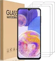 [HEYUS] [3 Pack] for Samsung Galaxy A23 / A23 5G Screen Protector, [9H Hardness] [Case Friendly] [Easy Install] Tempered Glass Screen Protector for for Samsung Galaxy A23