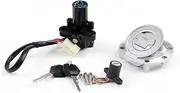 Artudatech Ignition Switch Lock & Fuel Gas Cap Key Set for Yamaha MT03 06-12 YZF R6 R1 XJ6