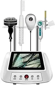 SXCKMWA Hair Follicle Analyser Machine with Massage Function, Scalding Damage, Itchy Scalp, 5 Diagnosis Hair Tools for Head Problems Such As Greasy Hair