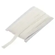 1/2 Inch Double Fold Bias Tape Continuous Bulk Bias Tape(Light White 25 Yards)