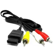 Composite AV Cable Nintendo Super Nintendo / SNES GameCube And Nintendo 64