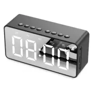 Alarm Clock Radio, Bluetooth Speaker, Large LED Display, Nightstand Clock NIB