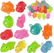 36Pack Glitter Mochi Squishy Sensory Fidget Toys, Sensory Squishy Toy,Stress Relief Fidget Toys,Kids Birthday Gift,Party Favors,Classroom prizes,Goody Bag Stuffers