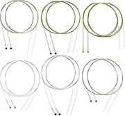 VGOL 2 Sets Guitar Strings Acoustic Guitar Strings EJ13 80/20 Bronze Wound Guitar Strings Custom Light Gauge 11-52 for 6 String Guitar