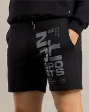 [Unit] Unit Men's Conquer Track Shorts in Black Size 2XL 2XL Black