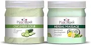 Cucumber Scrub 500gm with Herbal Massage Cream 500gm