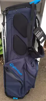 Taylor made Flex lite golf bag Titanium/blue brite. TM19 New.