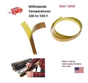 3 Teflon Heat Tape Strips for Vacuum Sealers FoodSaver, Weston, Seal-A-Meal more