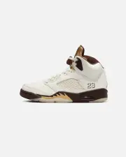 [JORDAN] Jordan Women's Air Jordan 5 Retro "Golden Ticket" Earth - Size 6 6 Earth