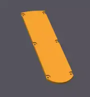 Zero Clearance Kerf Throat Plate Insert Board for DeWALT Miter Saw DW715