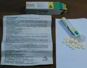 TAVEGIL TUBE BOX TABLETS vintage museum SANDOZ LAB Albert Hofmann NOS Sealed