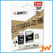 Emtec MicroSDHC 32GB EliteGold With Reader