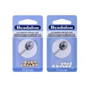 Beadalon® Brass Metal Flat Memory Remembrance Steel Wire End Caps Findings