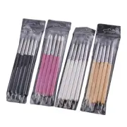 5pcs/set Clay Pottery Pen Modeling Sculpture Sculpting Carving Tool Supplies