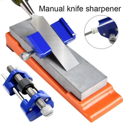 94mm Manual Knife Sharpener Metal Wood Chisel Abrasive Tools Sharpening Blades T