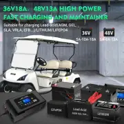 HTRC P3648 Storage Battery Charger 36V/48V Repair Type High Power Charger os67