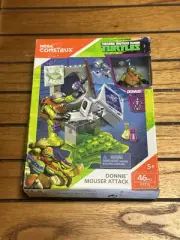 Mega construx Teenage Mutant Ninja Turtles donnie mouser attack New NIB
