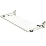 Hills Folding Frame 1.4m Wide Mini Clothesline in Surfmist