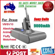 9000mAh Replacement Battery 21.6V for Dyson V8 Absolute Cordless Handheld Vacuum