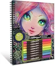 Nebulous Stars - Colouring Book - Black Pages - CDU6