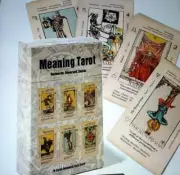 Meaning Tarot Antique Styled 78 Card Deck Tarot And Oracle Beginner Set New