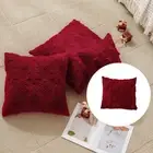 Christmas Snowflake Tree Pillow Set Solid Color Living Room Decoration Pillow