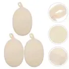 3 Pcs Body Scrubber Loofah Shower Back Scrubbers Bath Towel Man Rubbing Towels