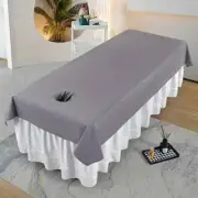 Waterproof & Oil-Resistant Spa Massage Bed Sheet/cover - 80x200cm - Grey