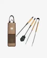 SNOW PEAK JAPAN FIRE TOOL SET PRO (N-017R) - BRAND NEW