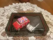 Welly Diecast 1/36 Scale Union Jack Flag Mini Cooper Gift Set