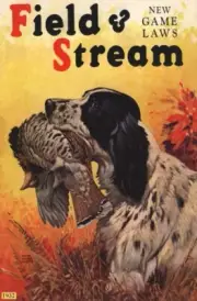 1932 BIRD HUNTING GUN DOG UPLAND GAME SPRINGER SHOOTING SHOTGUN POSTER 316356