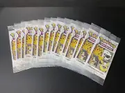 Pokemon 25th General Mills Cereal 3 Card Sealed Packs Lot of 15 In Hand Pikachu