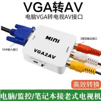 在飛比找蝦皮購物優惠-高清 無延遲 AV轉VGA  VGA轉AV轉換器 視頻轉顯示