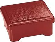 J-kitchens Heat Resistant, Dishwasher Safe, Eel Box, Wood Grain, Rice Bowl, Heat Resistant, Dishwasher Safe, ABS Resin, 6.6 x 5.6 x 2.8 inches (16.8 x 14.3 x 7.2 cm), Made in Japan
