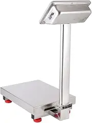 ZCBYBT Business Platform Scale Foldable Weight Computing Digital Scale Easy to Move, for Luggage Postal Shipping Weighing Mailing LB/KG,400kg/100g