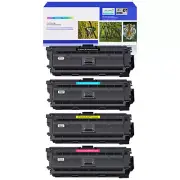 4PK CF360A 508A Toner BK/C/M/Y Set for HP Color LaserJet M553dh M552dn M553n