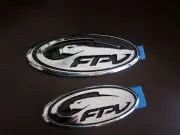 FOR FORD FPV FRONT GRILL & REAR BOOT BADGE FIT FG SERIES XR6 XR8 SEDAN UTE TURBO