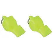 2PK Fox 40 Summit Classic Whistle Coaching/Training Sports Accessory Neon Yellow