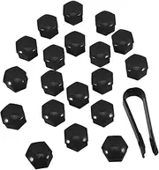 CHILDWEET Stylish 40pcs Wheel Hub Caps Set for Rim Center Caps Material Quick Clip Fit