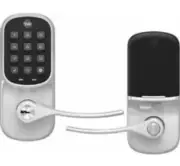 Yale Assure Pushbutton Keypad Lever Lock Satin Nickel YRL216-NR-619**FREE SHIP**