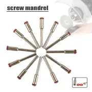 10Pcs Screw Dremel Rotary Tools Mandrel Arbor 1/8"Mini Cut-off Wheels 3mm Shank