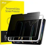 JETech Privacy Screen Protector for iPad Pro 13-Inch M4 (2024) with Easy Installation Tool, Anti-Spy Tempered Glass Film, 1-Pack